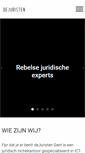 Mobile Screenshot of ictrecht.be